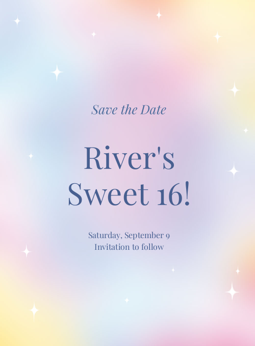 On Cloud Nine Save the Date